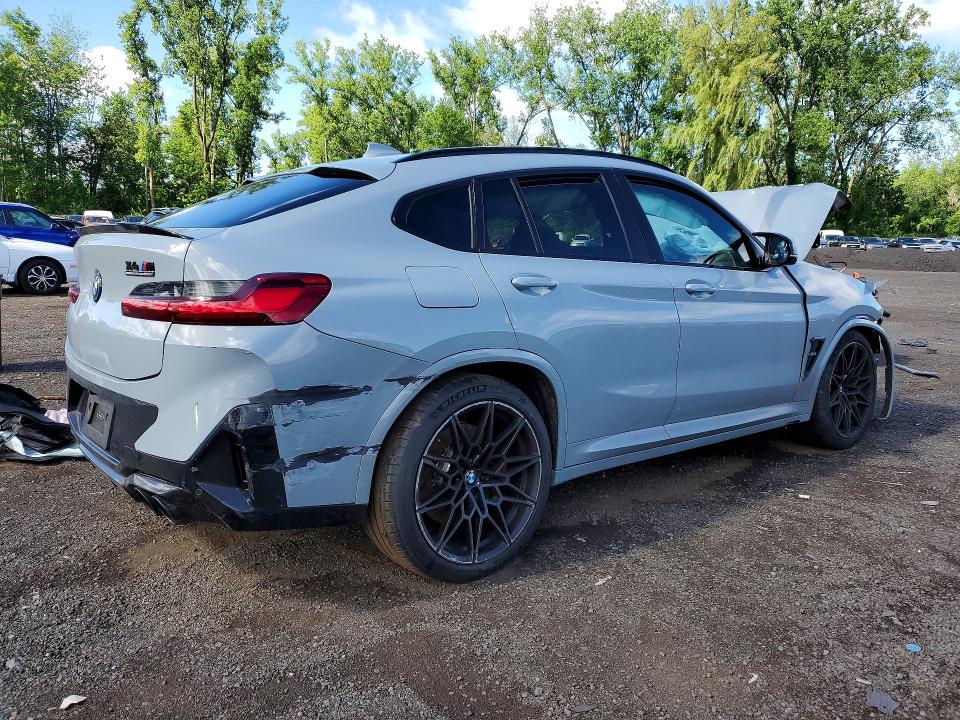 2025 BMW X4 VIN 5YM23EC03S9197129 COPART salvage auction — FRONT END, Ny - Cert Of Title-Salvage, sold $18,000 on 2026-07-17 (photo 3)
