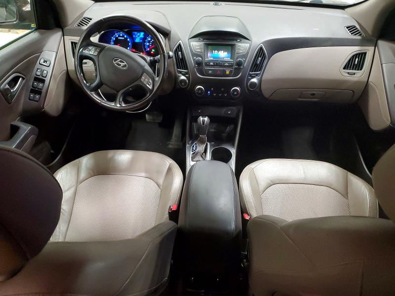 2014 Hyundai Tucson VIN KM8JU3AG3EU934378 COPART salvage auction — NORMAL WEAR, Wy - Certificate Of Title, sold $600 on 2026-07-22 (photo 8)