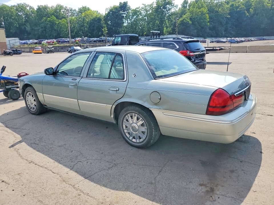 2005 Mercury Grand marquis VIN 2MEFM74W35X604493 COPART salvage auction — FRONT END, NY - MV-907A SALVAGE CERTIFICATE, sold $425 on 2026-07-09 (photo 2)
