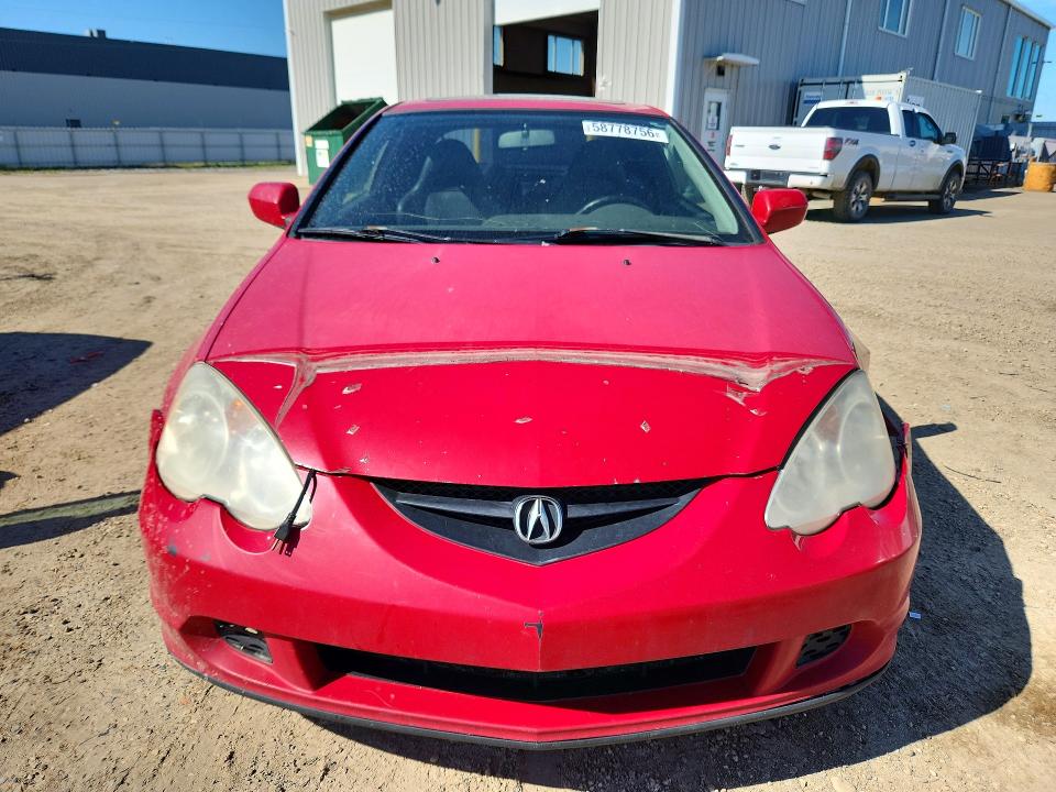 2004 Acura Rsx VIN JH4DC53814S801438 COPART salvage auction — FRONT END, AB - BOS - SALVAGE, sold $125 on 2026-07-16 (photo 5)