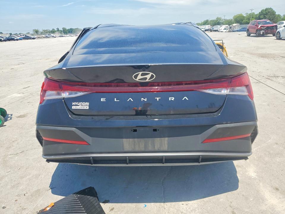 2026 Hyundai Elantra VIN KMHLL4DGXTU114518 COPART salvage auction — ROLLOVER, Tn - Salvage Certificate, sold $150 on 2026-07-13 (photo 6)