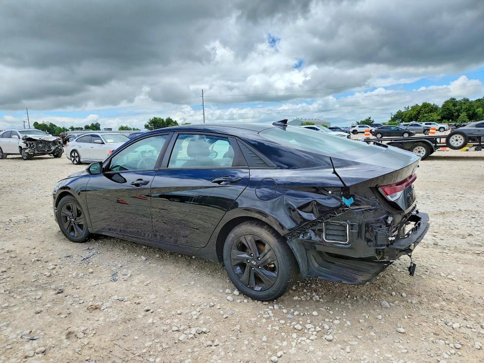 2021 Hyundai VIN 5NPLM4AG9MH030868 COPART salvage auction — REAR END, Tx - Salvage Vehicle Title, sold $3,550 on 2026-07-23 (photo 2)