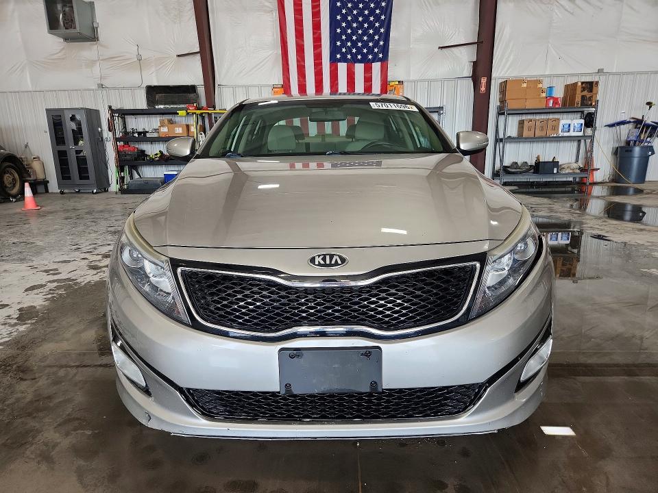 2015 Kia Optima VIN 5XXGM4A76FG384279 COPART salvage auction — VANDALISM, Il - Salvage Certificate, sold $975 on 2026-07-20 (photo 5)