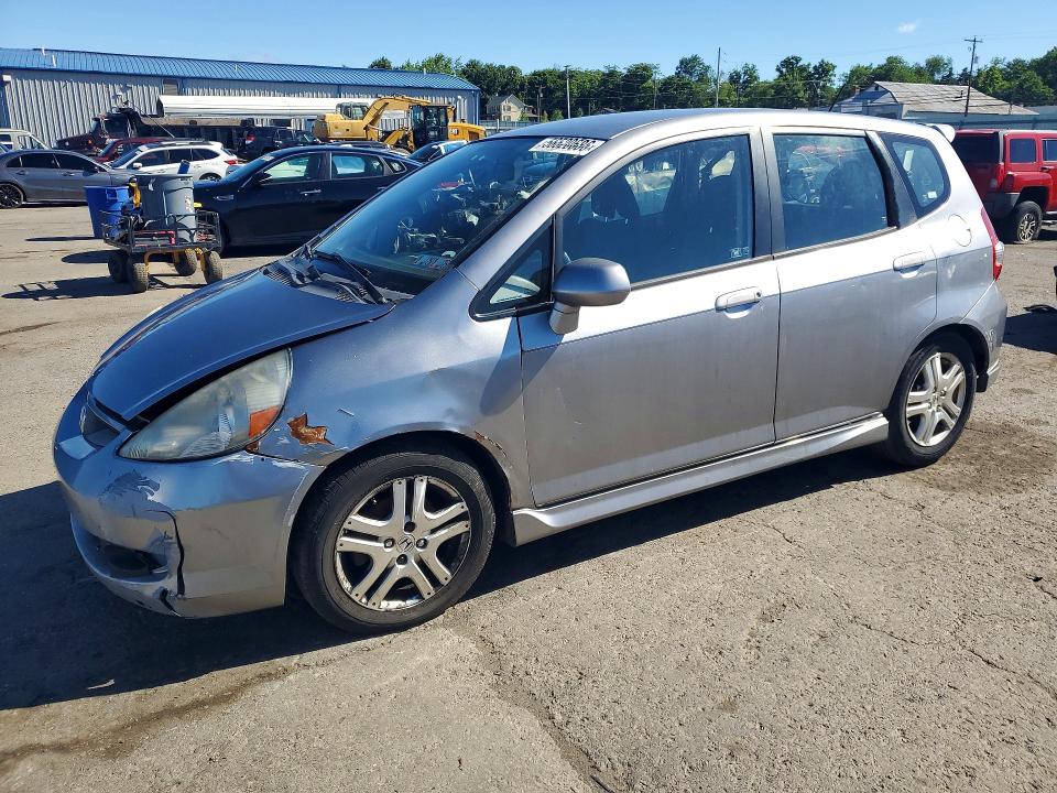 2008 Honda Fit VIN JHMGD38648S028105 COPART salvage auction — FRONT END, Pa - Cert Of Title, sold $975 on 2026-07-21 (photo 1)