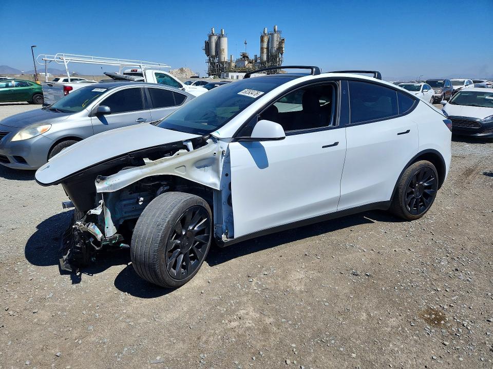 2024 Tesla VIN 7SAYGDEEXRA268319 COPART salvage auction — FRONT END, Ca - Salvage Certificate, sold $10,600 on 2026-07-28 (photo 1)