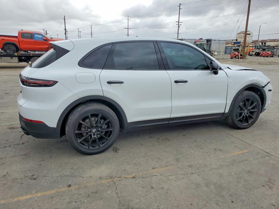 2022 Porsche Cayenne VIN WP1AA2AYXNDA01494 COPART salvage auction — FRONT END, Ca - Salvage Certificate, sold $15,000 on 2026-07-06 (photo 3)