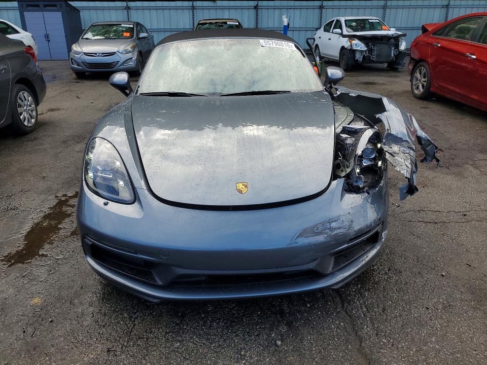 2025 Porsche VIN WP0CD2A86SK230652 COPART salvage auction — FRONT END, GA - CERT OF TITLE-SALVAGE, sold $49,000 on 2026-07-09 (photo 5)