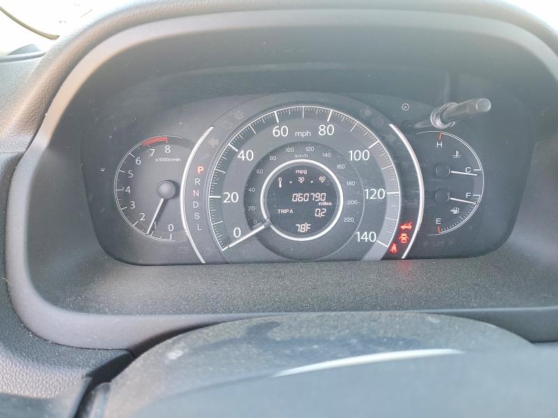 2015 Honda Cr-v VIN 5J6RM4H72FL010146 COPART salvage auction — REAR END, Nv - Salvage Title, sold $6,500 on 2026-07-09 (photo 9)