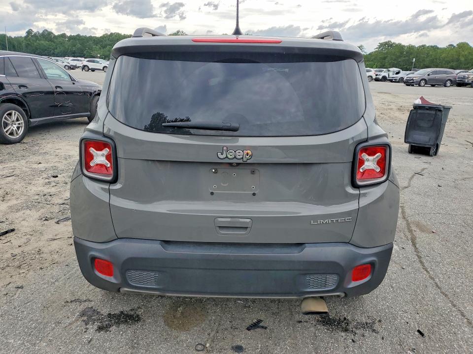 2020 Jeep Renegade VIN ZACNJAD17LPL34243 COPART salvage auction — FRONT END, GA - CERT OF TITLE-SALVAGE (P), sold $1,250 on 2026-07-27 (photo 6)