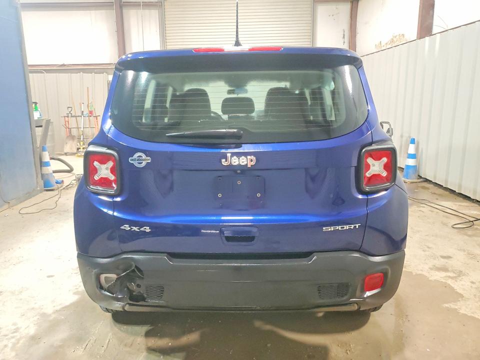 2020 Jeep Renegade VIN ZACNJBAB8LPL75824 COPART salvage auction — FRONT END, Tx - Certificate Of Title, sold $675 on 2026-07-02 (photo 6)