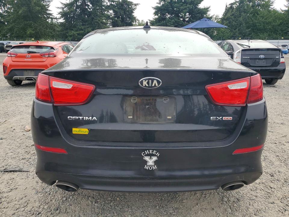 2015 Kia Optima VIN 5XXGN4A76FG421540 COPART salvage auction — FRONT END, WA - BILL OF SALE, sold $775 on 2026-07-10 (photo 6)