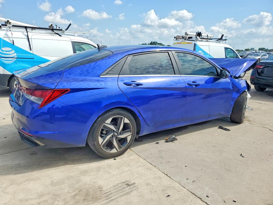 2023 Hyundai Elantra VIN KMHLP4AG4PU620747 COPART salvage auction — FRONT END, Tx - Certificate Of Title, sold $450 on 2026-07-16 (photo 3)