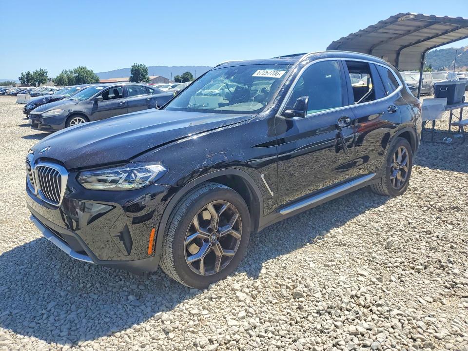 2023 BMW VIN 5UX53DP00P9R90372 COPART salvage auction — ROOF, Ca - Salvage Certificate, sold $7,100 on 2026-07-28 (photo 1)