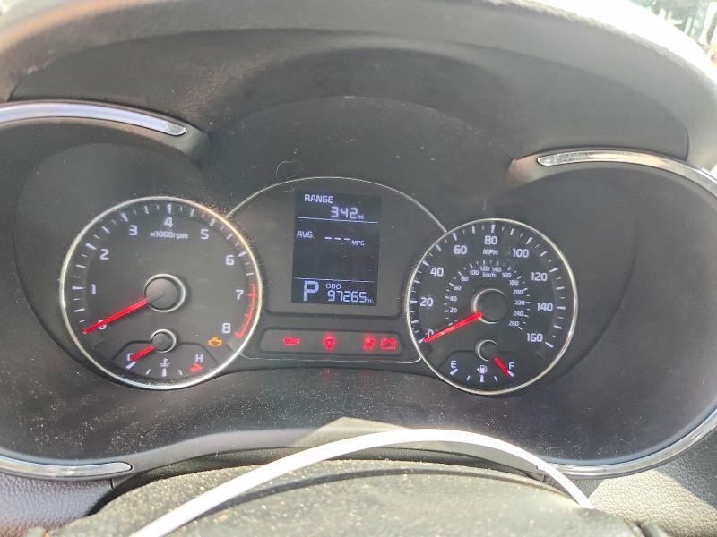 2015 Kia VIN KNAFK4A67F5343282 COPART salvage auction — FRONT END, Fl - Cert Of Title Slvg Rebuildable, sold $725 on 2026-07-17 (photo 9)