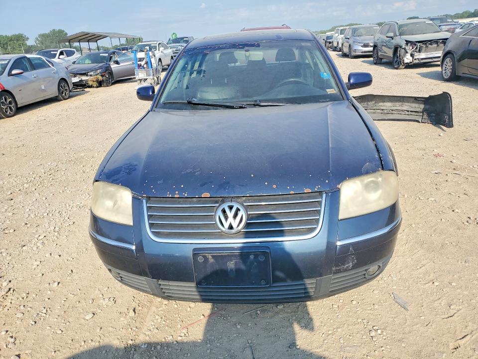 2003 Volkswagen Passat VIN WVWPD63B83P096281 COPART salvage auction — REAR END, Mo - Salvage Certificate Of Title, sold $450 on 2026-07-02 (photo 5)