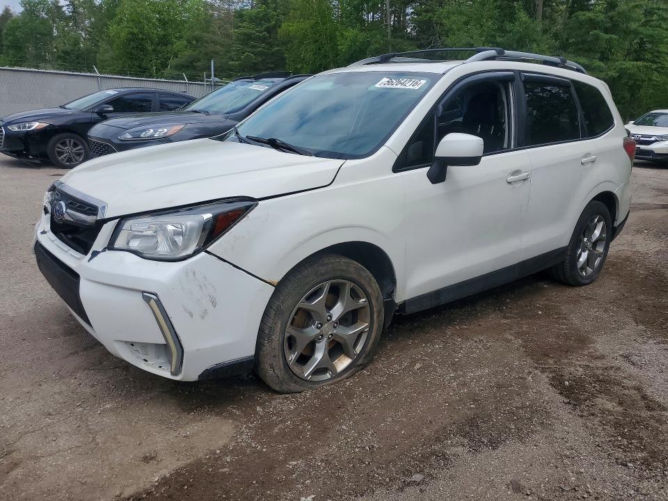 2017 Subaru Forester VIN JF2SJHDC5HH432333 COPART salvage auction — WATER/FLOOD, ON - PERMIT IRREPAIRABLE, sold $275 on 2026-07-23 (photo 1)