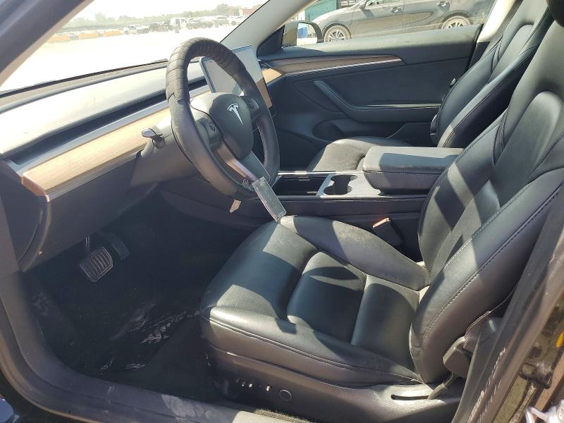 2022 Tesla Model 3 VIN 5YJ3E1EA6NF372439 COPART salvage auction — REAR END, Fl - Certificate Of Title, sold $15,700 on 2026-07-06 (photo 7)