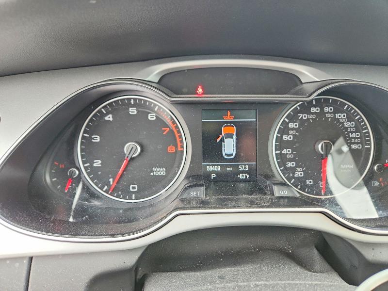 2016 Audi A4 VIN WA1UFAFL0GA010078 COPART salvage auction — FRONT END, In - Certificate Of Title, sold $4,550 on 2026-07-09 (photo 9)