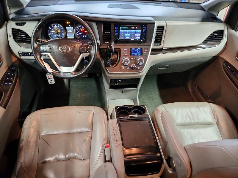 2015 Toyota Sienna VIN 5TDYK3DC5FS631027 COPART salvage auction — FRONT END, Il - Salvage Certificate, sold $550 on 2026-07-27 (photo 8)