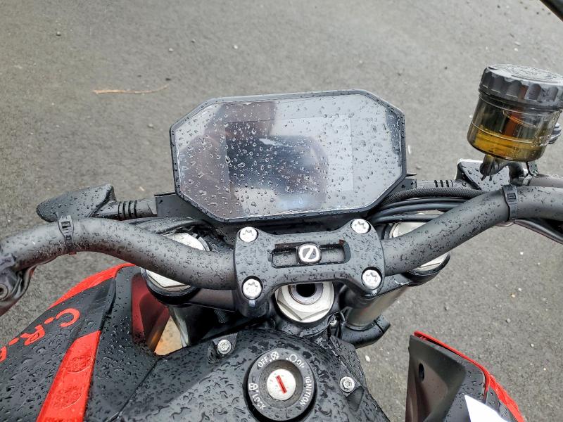 2022 Zero motorcycles inc Sr/f VIN 538ZFDZ77NCK19855 COPART salvage auction — FRONT END, WA - BILL OF SALE, sold $2,150 on 2026-07-16 (photo 7)