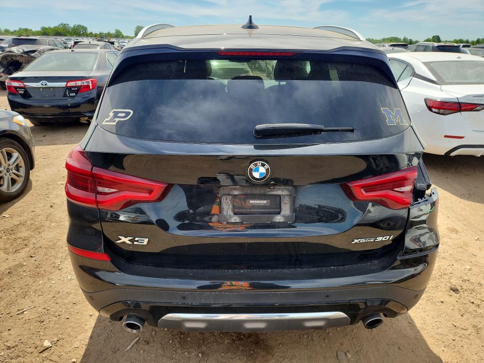 2019 BMW VIN 5UXTR9C59KLR09756 COPART salvage auction — FRONT END, Il - Salvage Certificate, sold $9,000 on 2026-07-09 (photo 6)