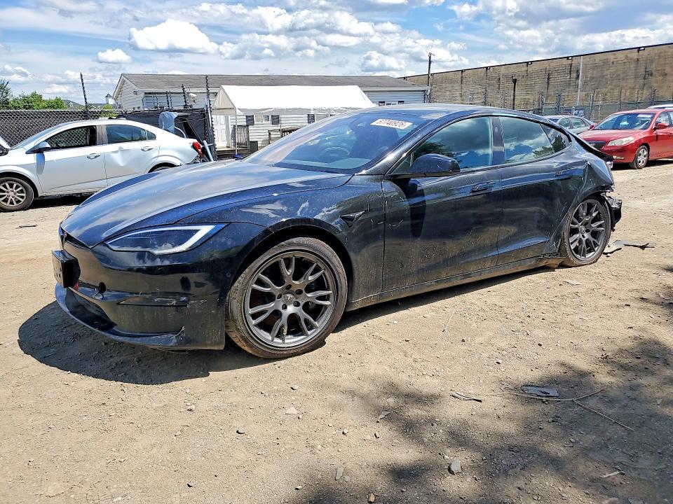 2022 Tesla Model s VIN 5YJSA1E57NF473077 — COPART salvage auction photo
