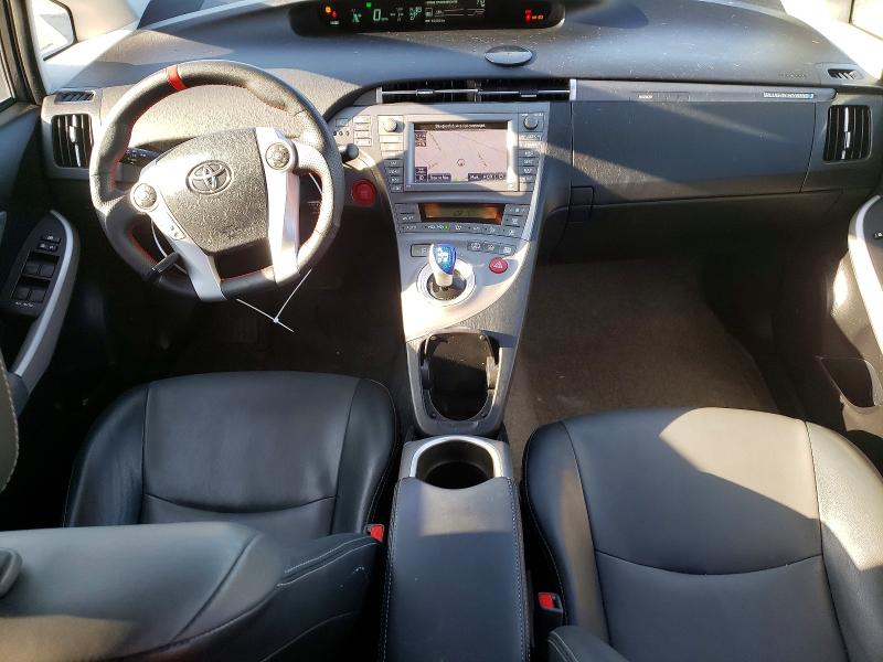 2014 Toyota Prius plug-in VIN JTDKN3DP6E3058560 COPART salvage auction — REAR END, CA - SALVAGE CERTIFICATE, sold $4,000 on 2026-07-14 (photo 8)