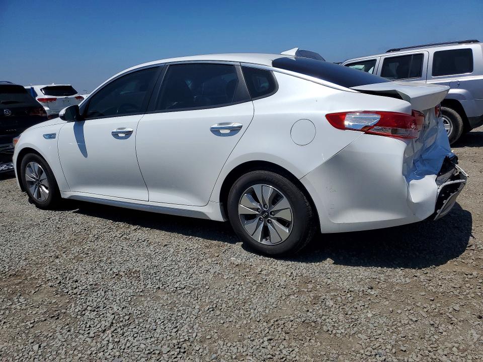 2017 Kia Optima VIN KNAGT4LE8H5011778 COPART salvage auction — REAR END, Ca - Salvage Certificate, sold $2,700 on 2026-07-28 (photo 2)