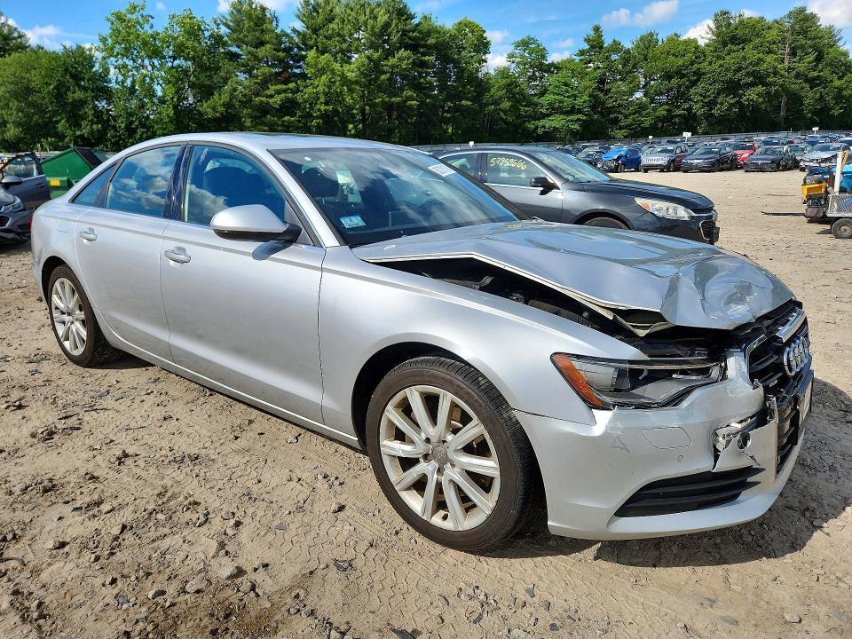 2015 Audi VIN WAUGFAFCXFN012315 COPART salvage auction — FRONT END, Ma - Certificate Of Title, sold $475 on 2026-07-09 (photo 4)