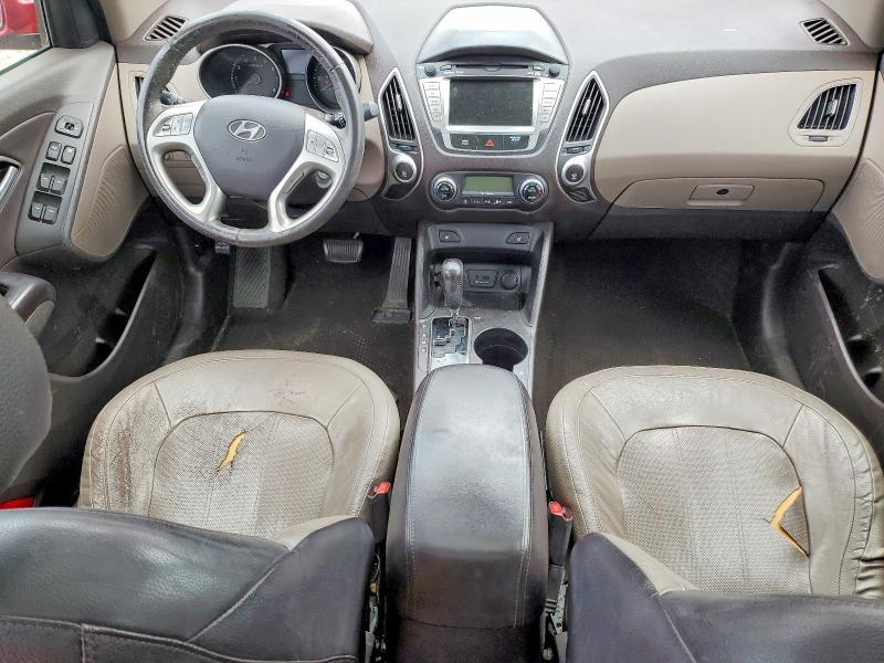 2012 Hyundai VIN KM8JU3AC8CU489761 COPART salvage auction — REAR END, Tx - Salvage Vehicle Title, sold $1,400 on 2026-07-07 (photo 8)