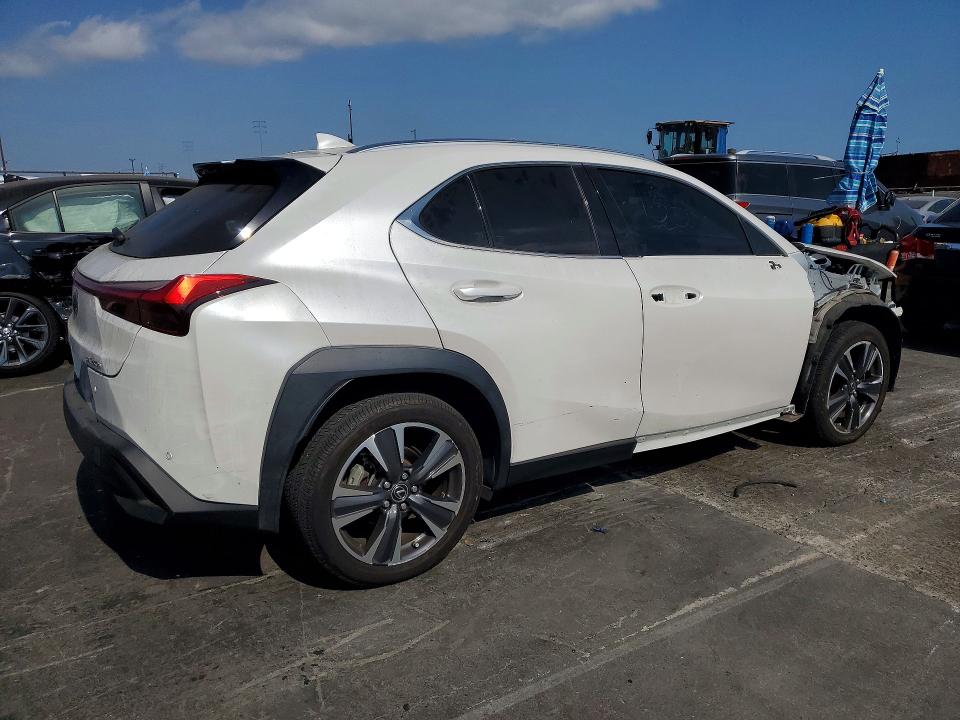 2021 Lexus Ux VIN JTHX9JBH4M2050289 COPART salvage auction — FRONT END, Ca - Salvage Certificate, sold $225 on 2026-07-29 (photo 3)