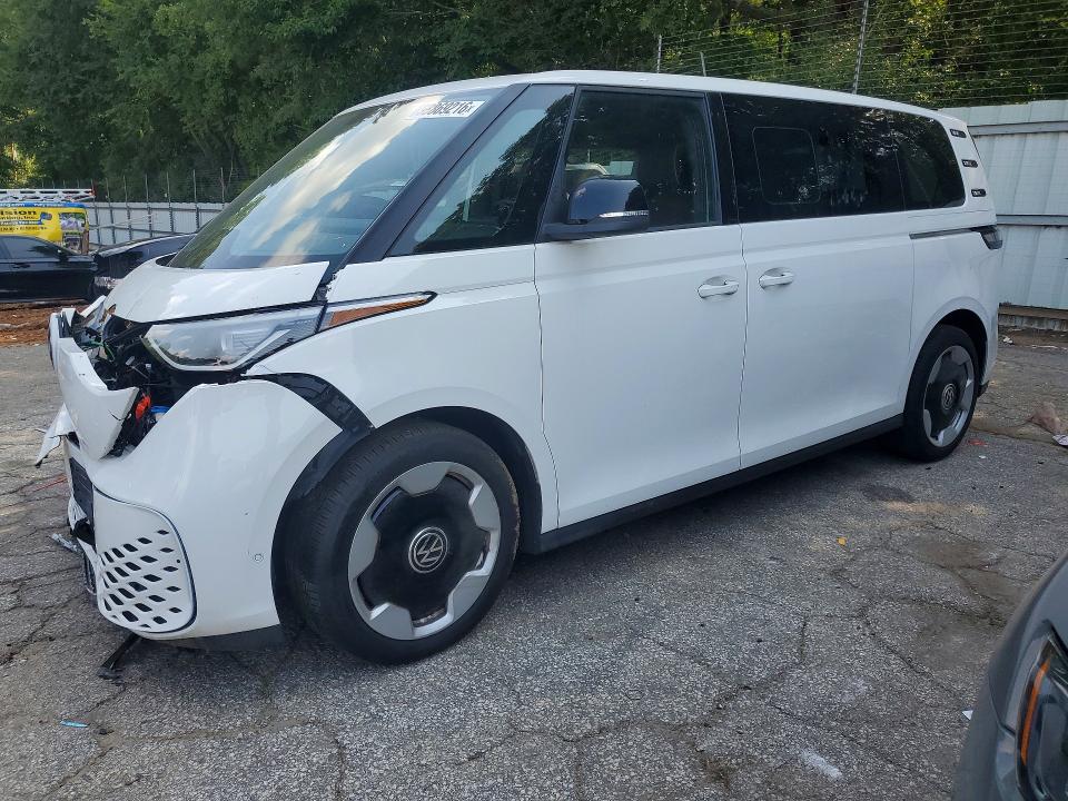 2025 Volkswagen Id.buzz VIN WVGAWVEB4SH013814 COPART salvage auction — FRONT END, Va - Certificate Of Title (P), sold $28,750 on 2026-07-28 (photo 1)