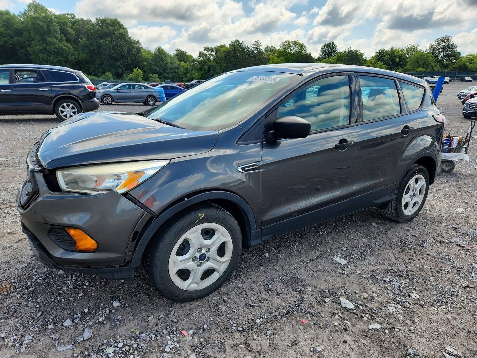 2017 Ford Escape VIN 1FMCU0F77HUE29299 COPART salvage auction — FRONT END, Tn - Salvage Certificate, sold $975 on 2026-07-02 (photo 1)