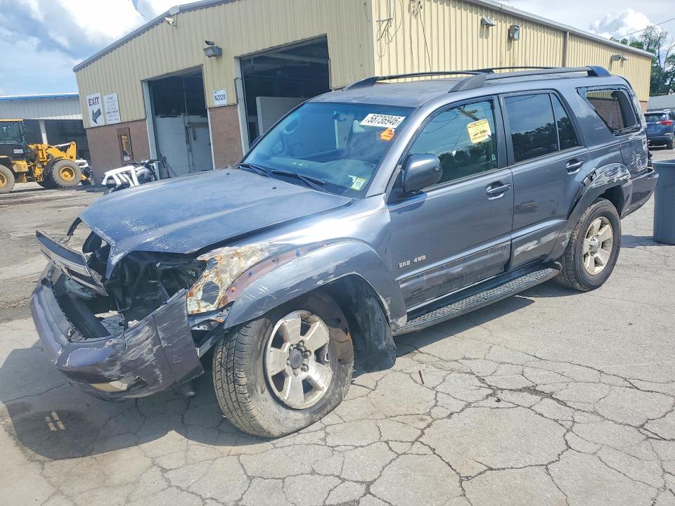 2005 Toyota 4runner VIN JTEBU14R450057249 COPART salvage auction — FRONT END, NY - MV-907A SALVAGE CERTIFICATE, sold $675 on 2026-07-30 (photo 1)