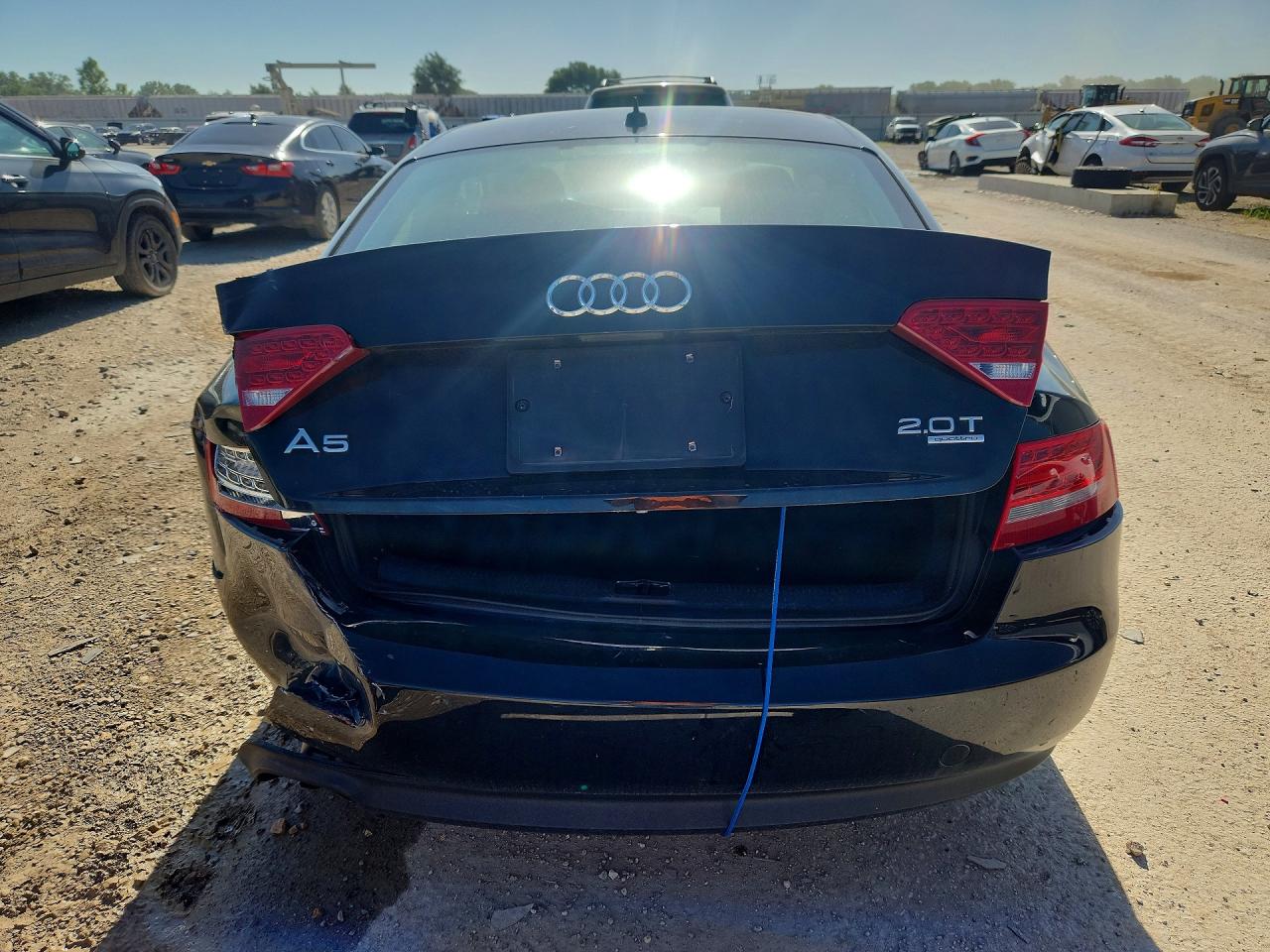 2012 Audi A5 VIN WAULFAFRXCA000719 COPART salvage auction — Side, MO - DEALER ONLY CLEAN TITLE, sold $575 on 2026-07-09 (photo 6)
