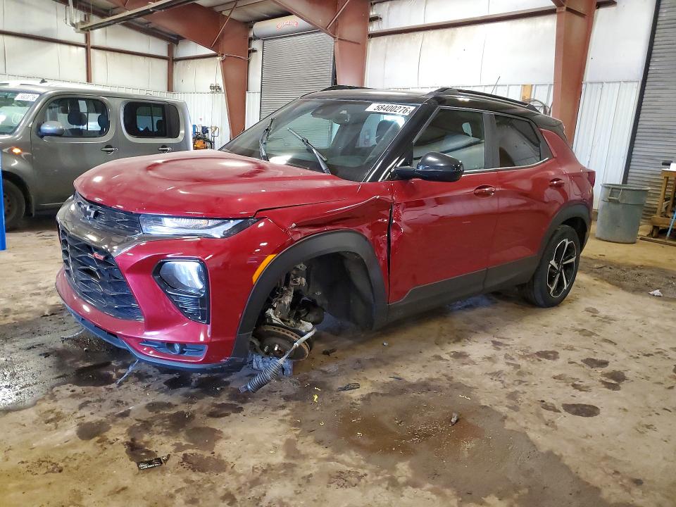 2021 Chevrolet Trailblazer VIN KL79MUSL9MB074518 COPART salvage auction — UNDERCARRIAGE, Mi - Certificate Of Title, sold $1,150 on 2026-07-24 (photo 1)