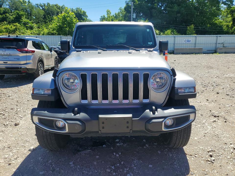 2021 Jeep Wrangler / VIN 1C4HJXEN5MW544896 COPART salvage auction — REAR END, Mo - Salvage Certificate Of Title, sold $12,900 on 2026-07-31 (photo 5)