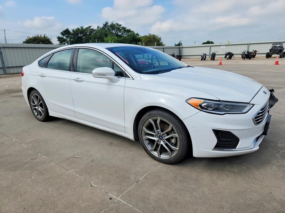 2019 Ford VIN 3FA6P0CD9KR145325 COPART salvage auction — FRONT END, Tx - Salvage Vehicle Title, sold $1,350 on 2026-07-02 (photo 4)