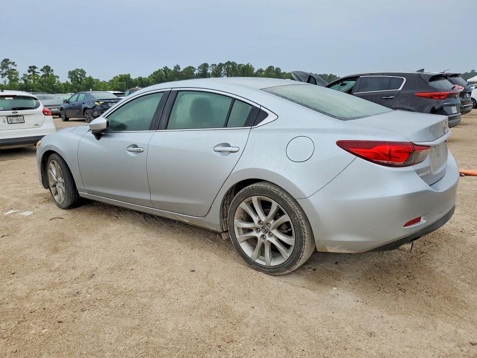 2017 Mazda 6 VIN JM1GL1V55H1134539 COPART salvage auction — VANDALISM, Tx - Certificate Of Title, sold $5,600 on 2026-07-02 (photo 2)