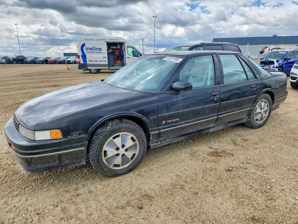 1991 Oldsmobile Cutlass supreme VIN 1G3WR51T7MD345627 — COPART salvage auction photo