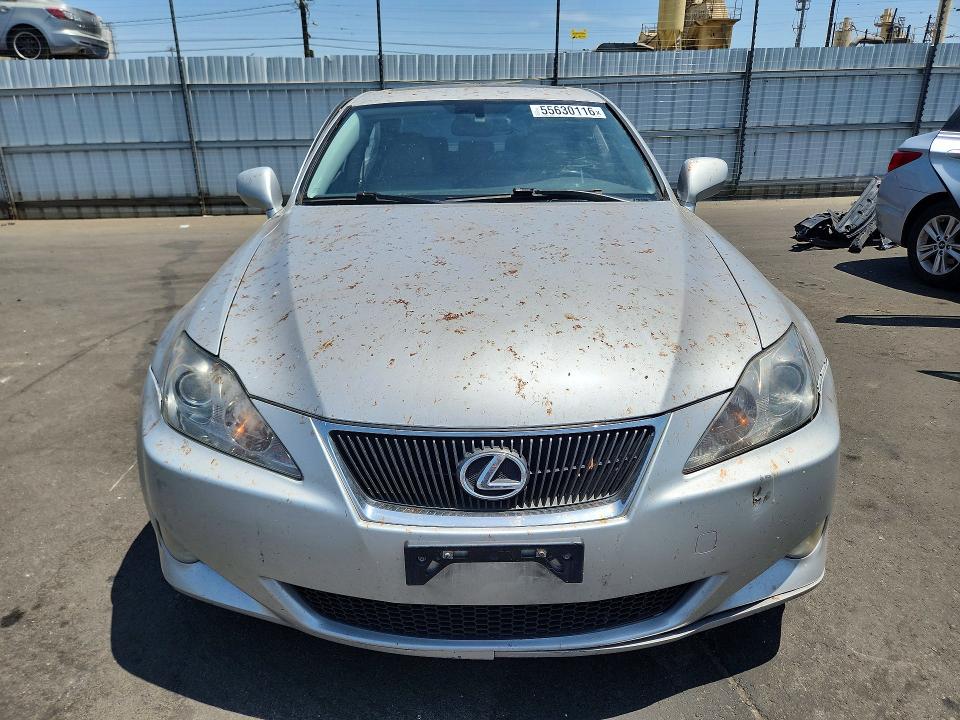 2006 Lexus Is 250 VIN JTHCK262165006864 COPART salvage auction — SIDE, Ca - Dis/Dlr/Exp Clean W/Salv Hist, sold $250 on 2026-07-03 (photo 5)