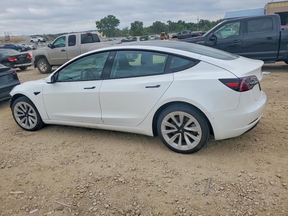 2023 Tesla Model 3 VIN 5YJ3E1EB6PF393576 COPART salvage auction — FRONT END, Ks - Cert Of Title-Salvage, sold $1,250 on 2026-07-30 (photo 2)