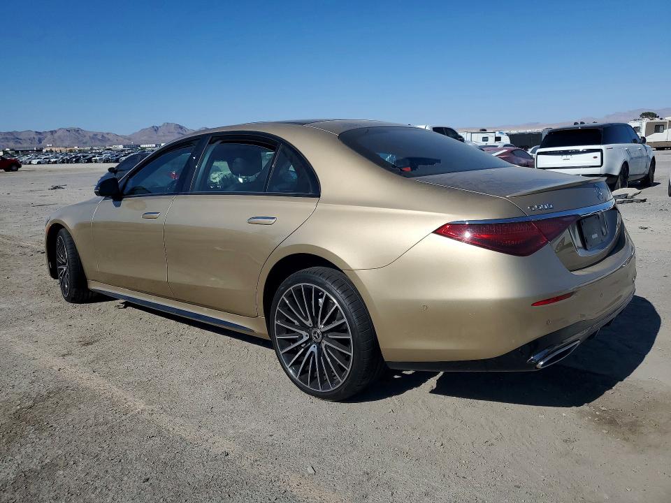 2024 Mercedes-benz S-klasse VIN W1K6G7GB7RA263752 COPART salvage auction — FRONT END, NV - SALVAGE TITLE, sold $38,750 on 2026-07-30 (photo 2)