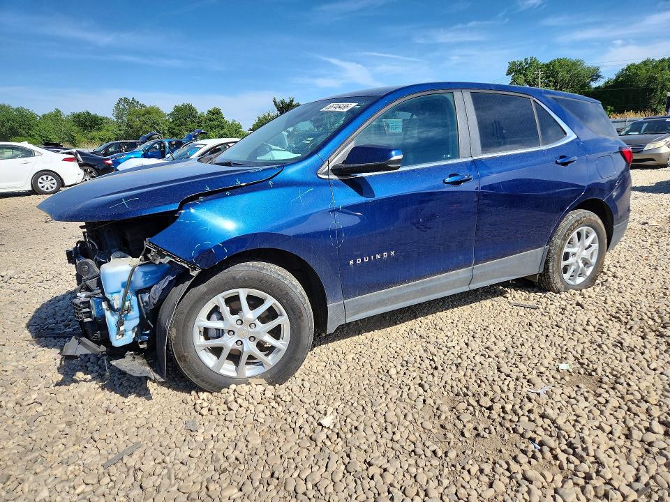 2022 Chevrolet Equinox VIN 3GNAXKEV1NL161877 COPART salvage auction — FRONT END, Il - Salvage Certificate, sold $5,200 on 2026-07-31 (photo 1)