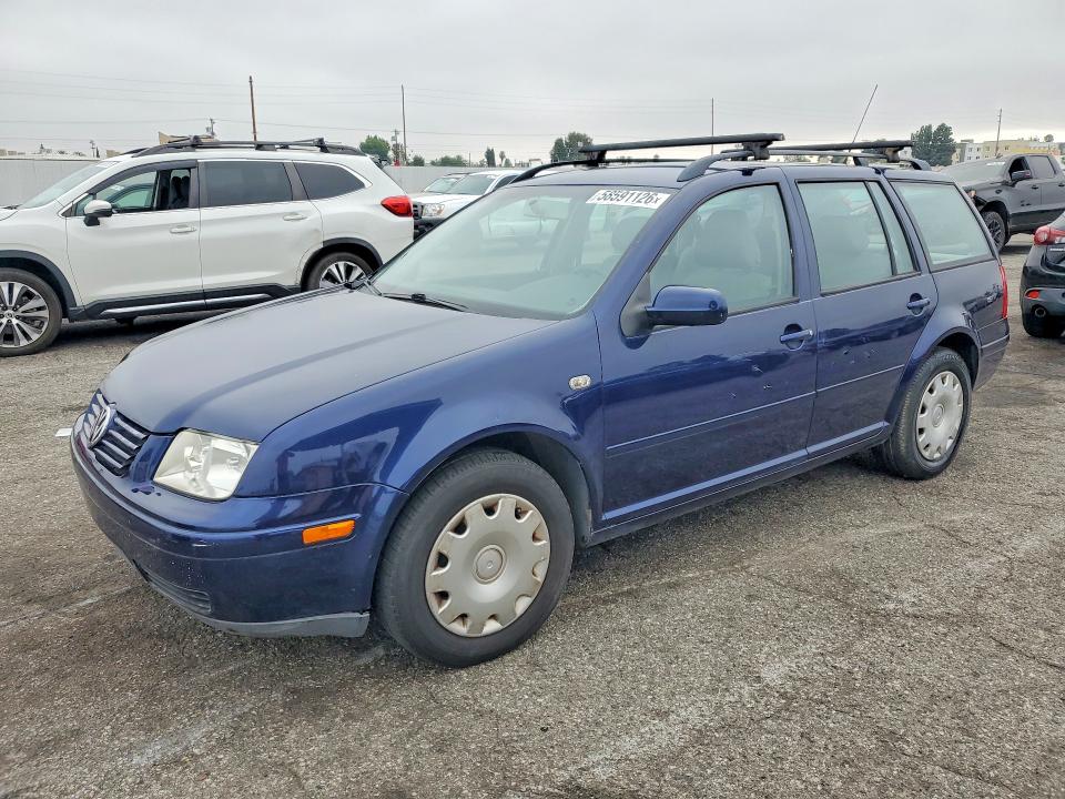 2002 Volkswagen Jetta VIN WVWRK61J52W121344 COPART salvage auction — MINOR DENT/SCRATCHES, Ca - Dis/Dlr/Exp Only Salvage Cert (P), sold $325 on 2026-07-09 (photo 1)