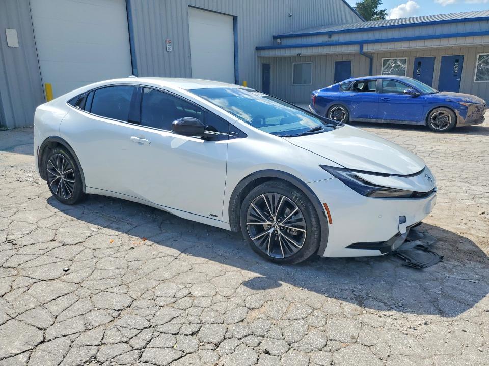 2024 Toyota Prius VIN JTDADABUXR3016393 COPART salvage auction — FRONT END, Wv - Salvage Certificate, sold $10,300 on 2026-07-16 (photo 4)