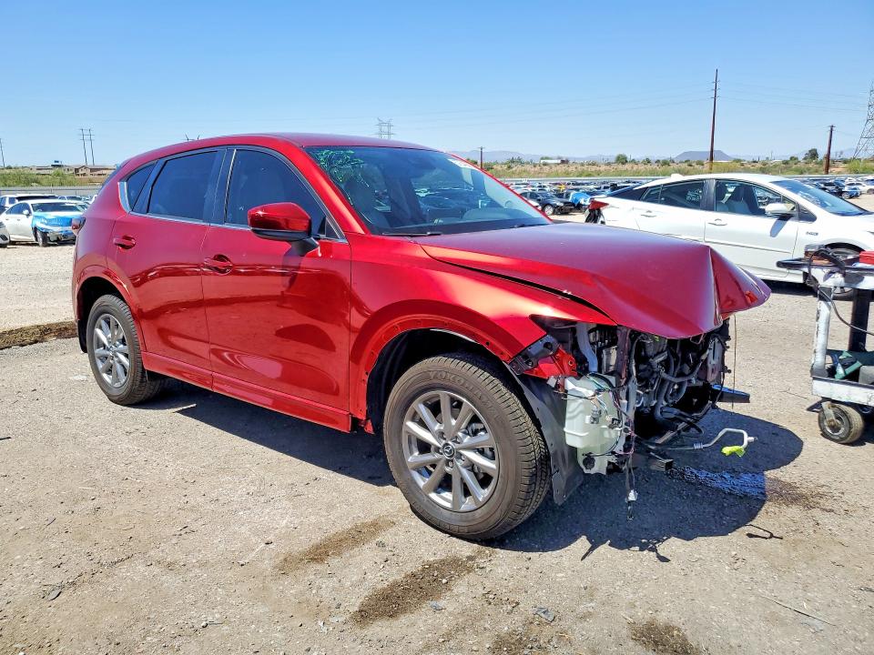 2025 Mazda VIN JM3KFBCM8S0692570 COPART salvage auction — FRONT END, Az - Cert Of Title - Salvage, sold $8,900 on 2026-07-06 (photo 4)