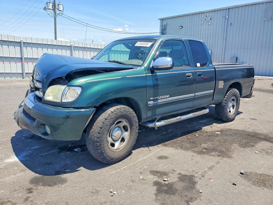 2004 Toyota Tundra VIN 5TBRT34154S446899 COPART salvage auction — FRONT END, FL - CERT OF TITLE SLVG REBUILDABLE, sold $2,150 on 2026-07-15 (photo 1)