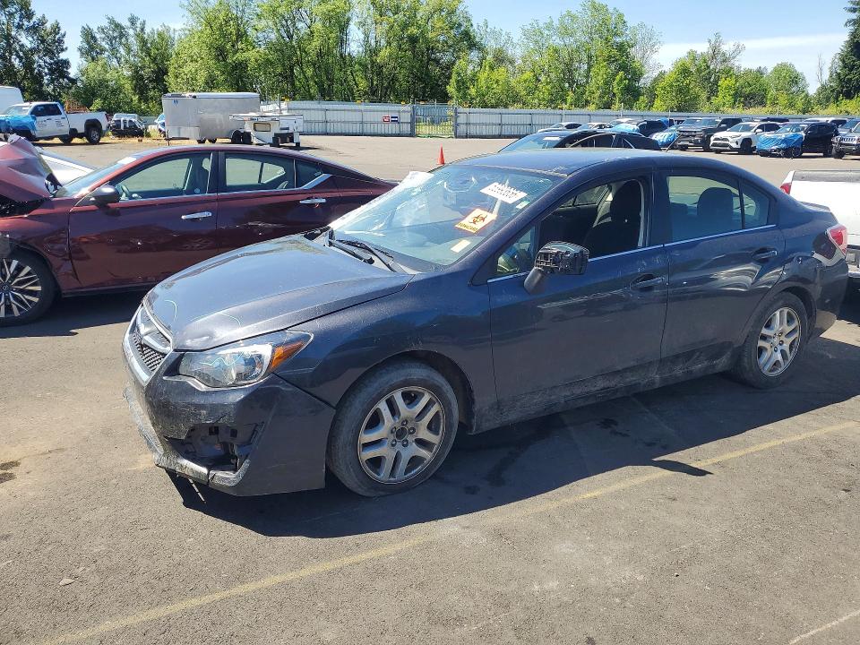2016 Subaru Impreza VIN JF1GJAB6XGH022477 COPART salvage auction — FRONT END, Or - Salvage Title Certificate, sold $525 on 2026-07-22 (photo 1)