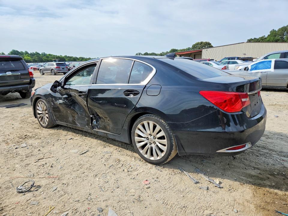 2014 Acura RLX VIN JH4KC1F50EC005549 COPART salvage auction — SIDE, De - Salvage Certificate, sold $1,200 on 2026-07-28 (photo 2)